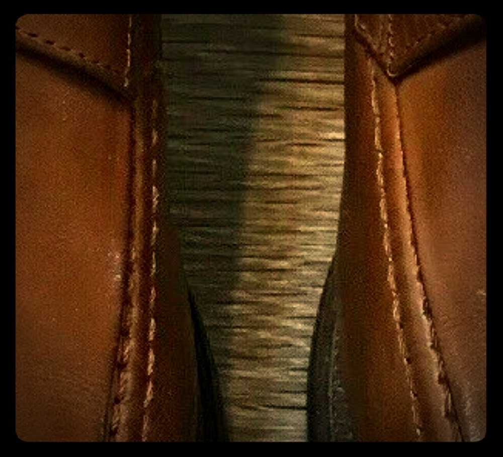 Stacey adams brown leather cade